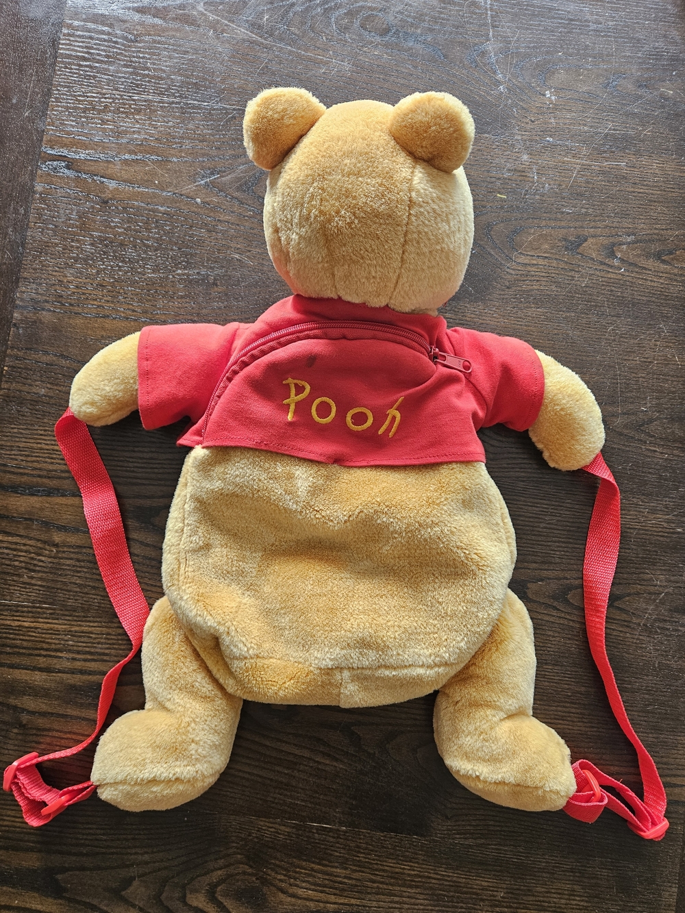 90s Vintage Disney Winnie the Pooh Plush Backpack